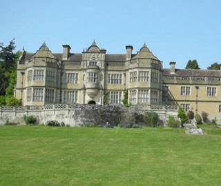 Atonement Movie Tour - Rear view of Stokesay Court