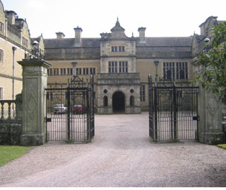Atonement Movie Tour - The entrance to Stokesay Court