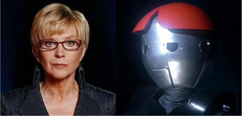 Anne Robinson as Droid Dr Who