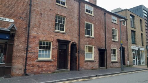 Birmingham back to back houses Inge Street historic housing Peaky Blinders era