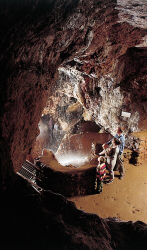 Clearwell Caves Doctor Who filming location Sycorax ship interior