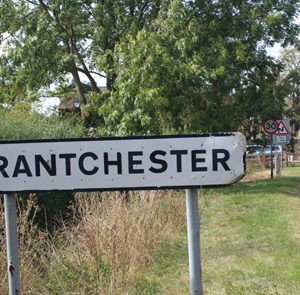 Grantchester sign post