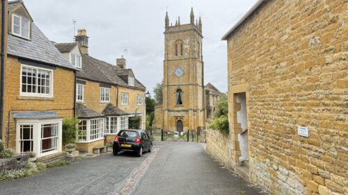 Church used as a filming location in Father Brown in the Cotswolds