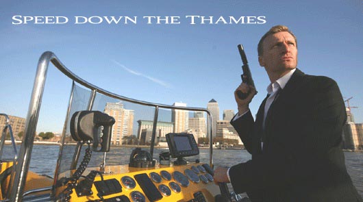 James Bond London Tour with Thames Speed Boat Experience