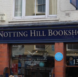 Notting hill tour - travel bookshop inspiration