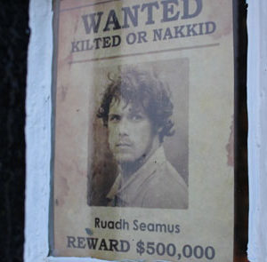 Wanted reward poster