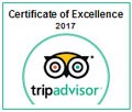 Trip Advisor Certificate of Excellence Logo