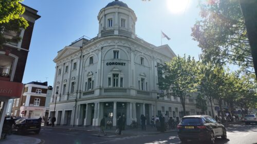 Coronet Theatre and Empire Casino near Notting Hill filming locations in London