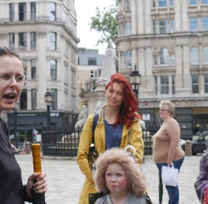 mary poppins tour - guide talking