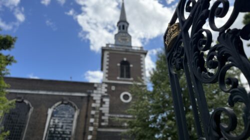 St James’s Church in Piccadilly, London, a filming location featured in Bridgerton